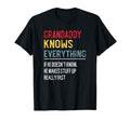 Funny Grandaddy Knows Everything Fathers T-Shirt - Graphic Print Unisex - T-Shirt, Sweatshirt, Hoodie
