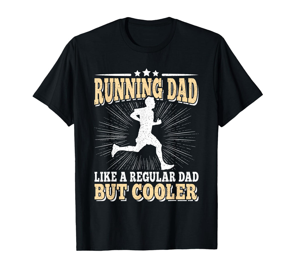 Running Dad Like Regular Dad Run T-Shirt - Minimalist Print for Adults - T-Shirt, Sweatshirt, Hoodie