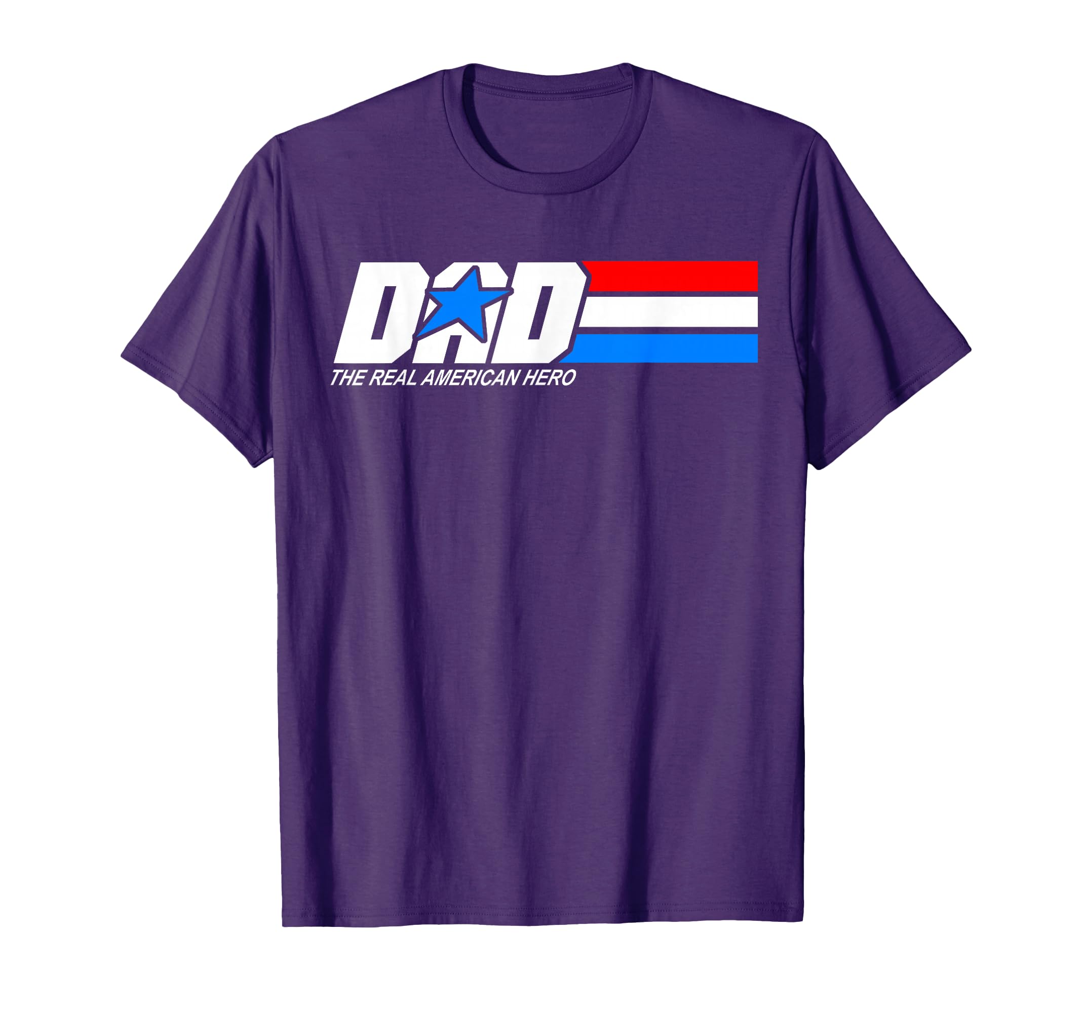 Dad Real American Hero T-Shirt - Graphic Print Men Women - T-Shirt, Sweatshirt, Hoodie
