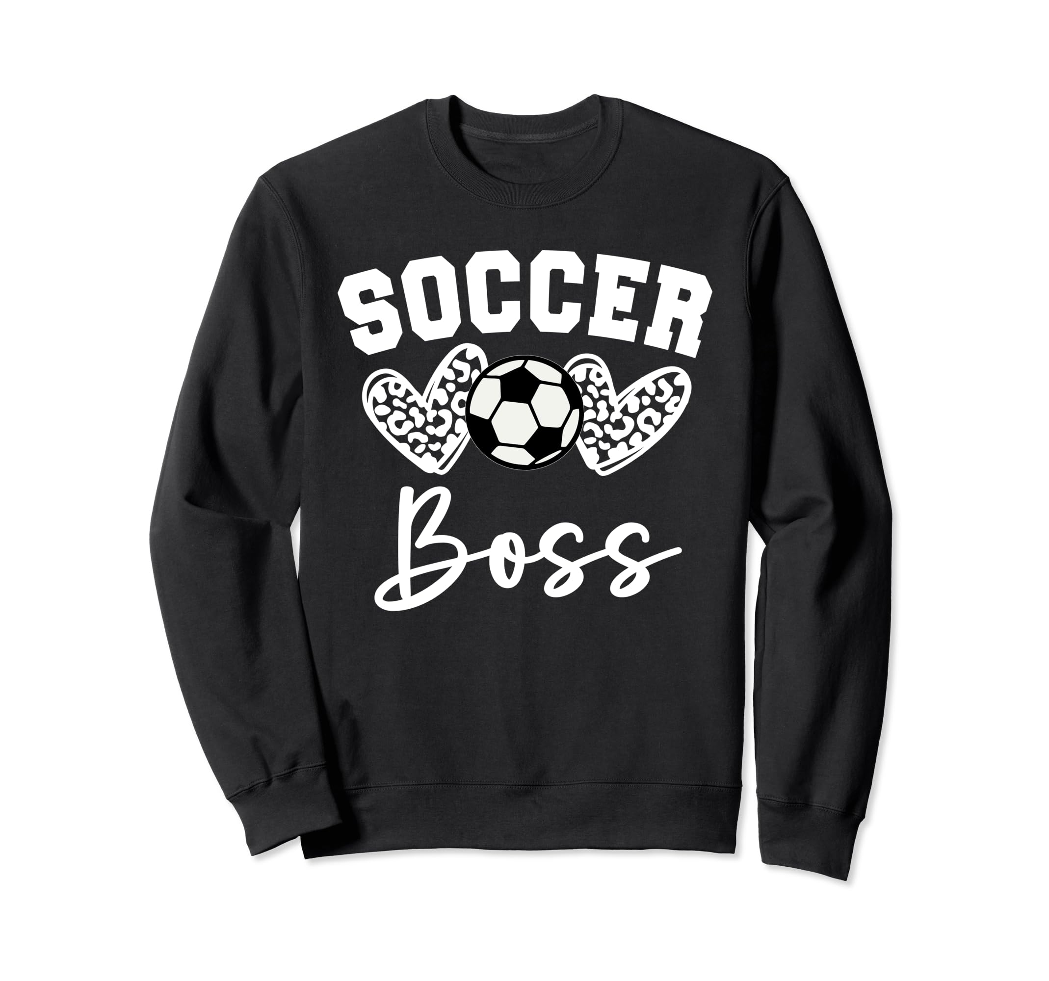 Soccer Boss Matching Family Soccer Sweatshirt - Unique Graphic Men Women - T-Shirt, Sweatshirt, Hoodie