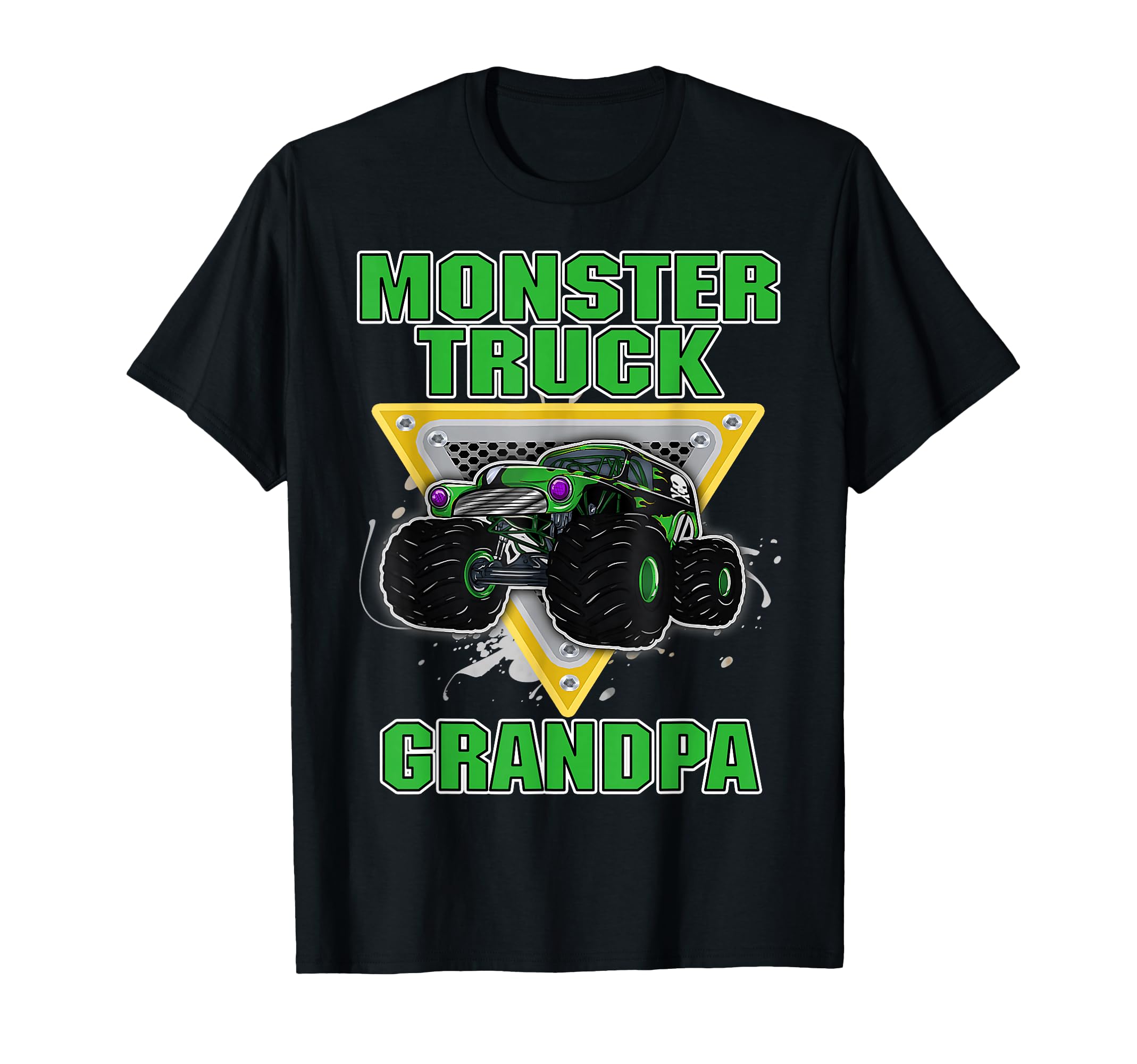 Monster Truck Grandpa Grandfather Truck T-Shirt - Graphic Print for Adults - T-Shirt, Sweatshirt, Hoodie