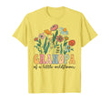 Grandpa Little Wildflower Birthday T-Shirt - Streetwear Style Men Women - T-Shirt, Sweatshirt, Hoodie