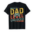 Dad Level Unlocked Gamer New Dad Funny T-Shirt - Unique Graphic for Adults - T-Shirt, Sweatshirt, Hoodie