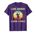 Archery Dad Bowhunter Archer Arrow Bow T-Shirt - Unique Graphic Unisex - T-Shirt, Sweatshirt, Hoodie