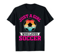Soccer Just Who Loves T-Shirt - Fun Novelty Design for Adults - T-Shirt, Sweatshirt, Hoodie