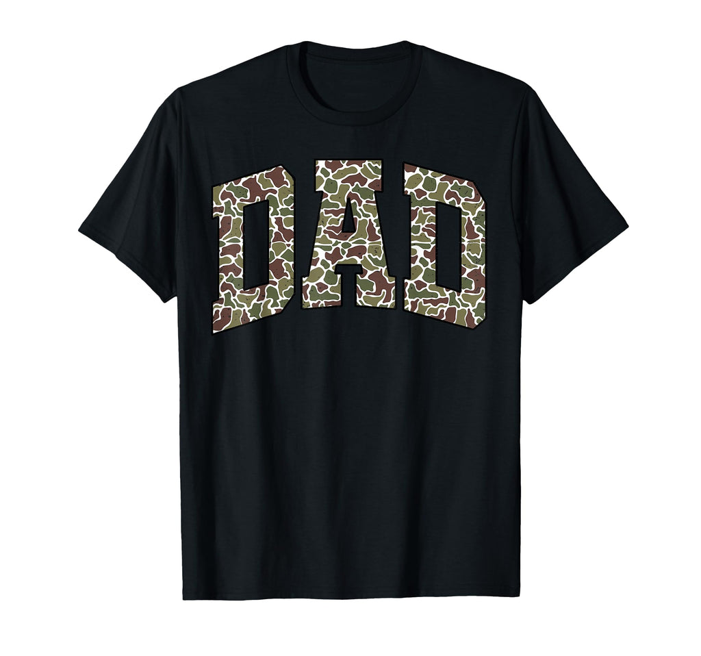 Old Camo Dad Camouflage Fathers Day T-Shirt - Novelty Apparel Men Women - T-Shirt, Sweatshirt, Hoodie