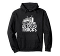 Funny Trucker Big Rig Semi Trailer Truck Hoodie - Trendy Graphic Men Women - T-Shirt, Sweatshirt, Hoodie