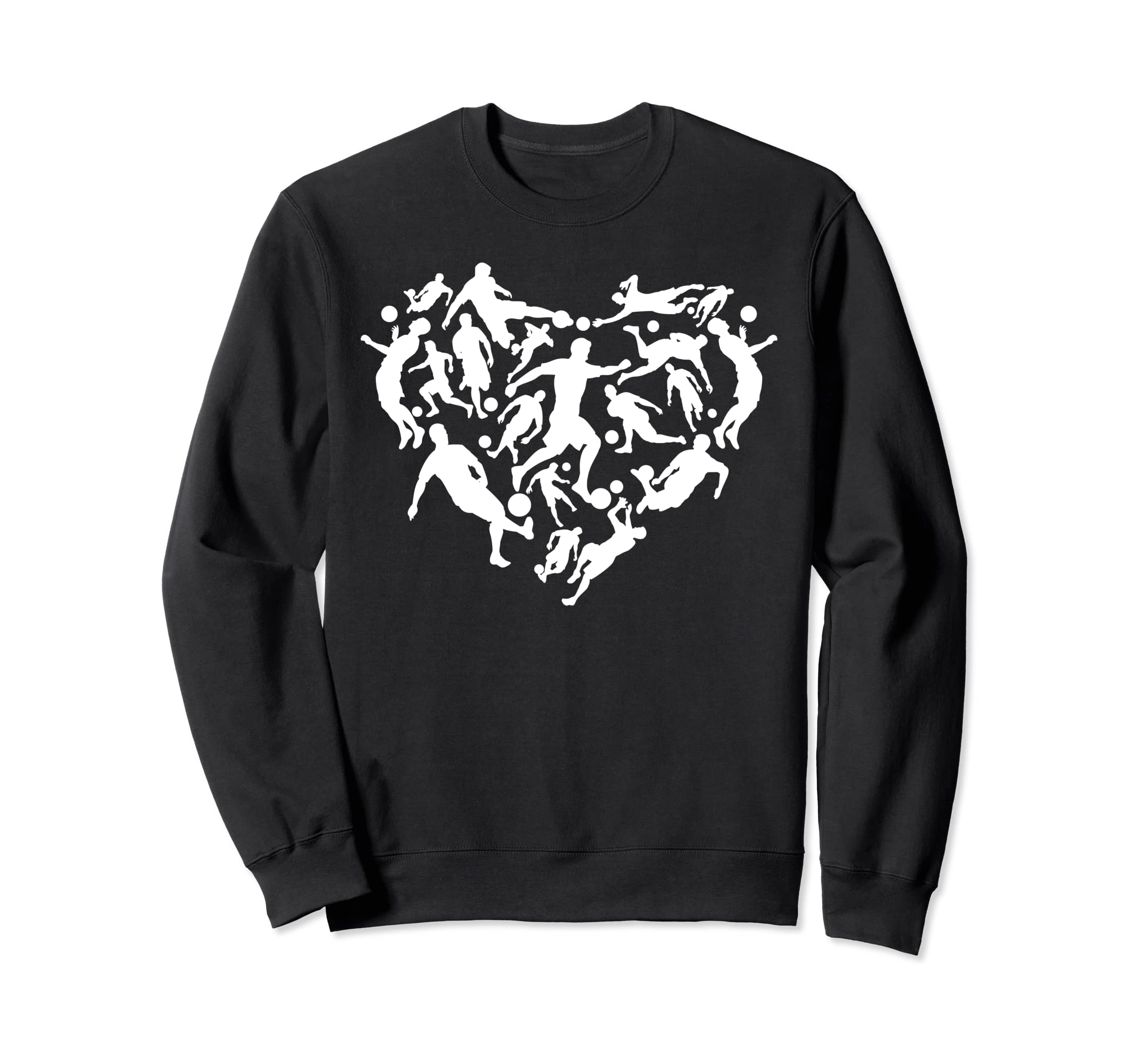 Soccer Heart Soccer Player Heart Sweatshirt - Streetwear Style Unisex - T-Shirt, Sweatshirt, Hoodie