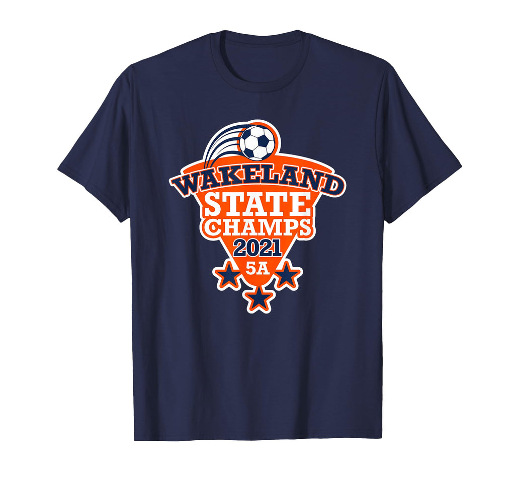 Wakeland High School Soccer State T-Shirt - Casual Everyday Wear Men Women - T-Shirt, Sweatshirt, Hoodie