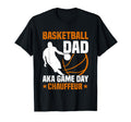 Fathers Day Basketball Dad Game Day T-Shirt - Minimalist Print Men Women - T-Shirt, Sweatshirt, Hoodie