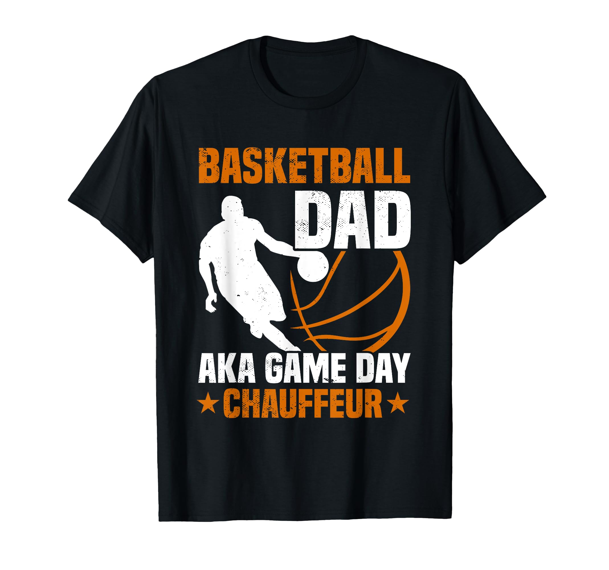 Fathers Day Basketball Dad Game Day T-Shirt - Minimalist Print Men Women - T-Shirt, Sweatshirt, Hoodie
