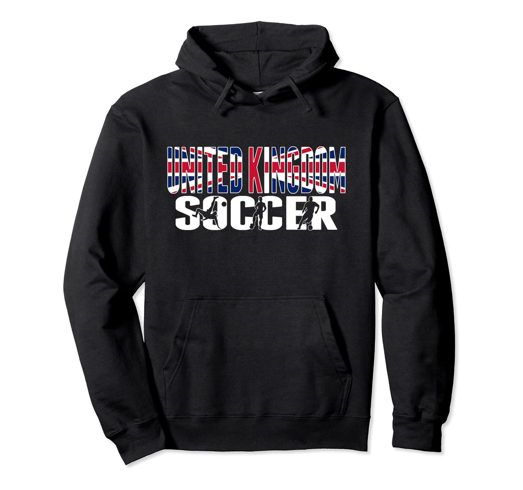 United Kingdom Soccer Fans Jersey Hoodie - Trendy Graphic Men Women - T-Shirt, Sweatshirt, Hoodie