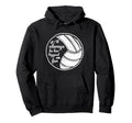 Volleyball Ill Always Her Biggest Fan Hoodie - Minimalist Print for Adults - T-Shirt, Sweatshirt, Hoodie
