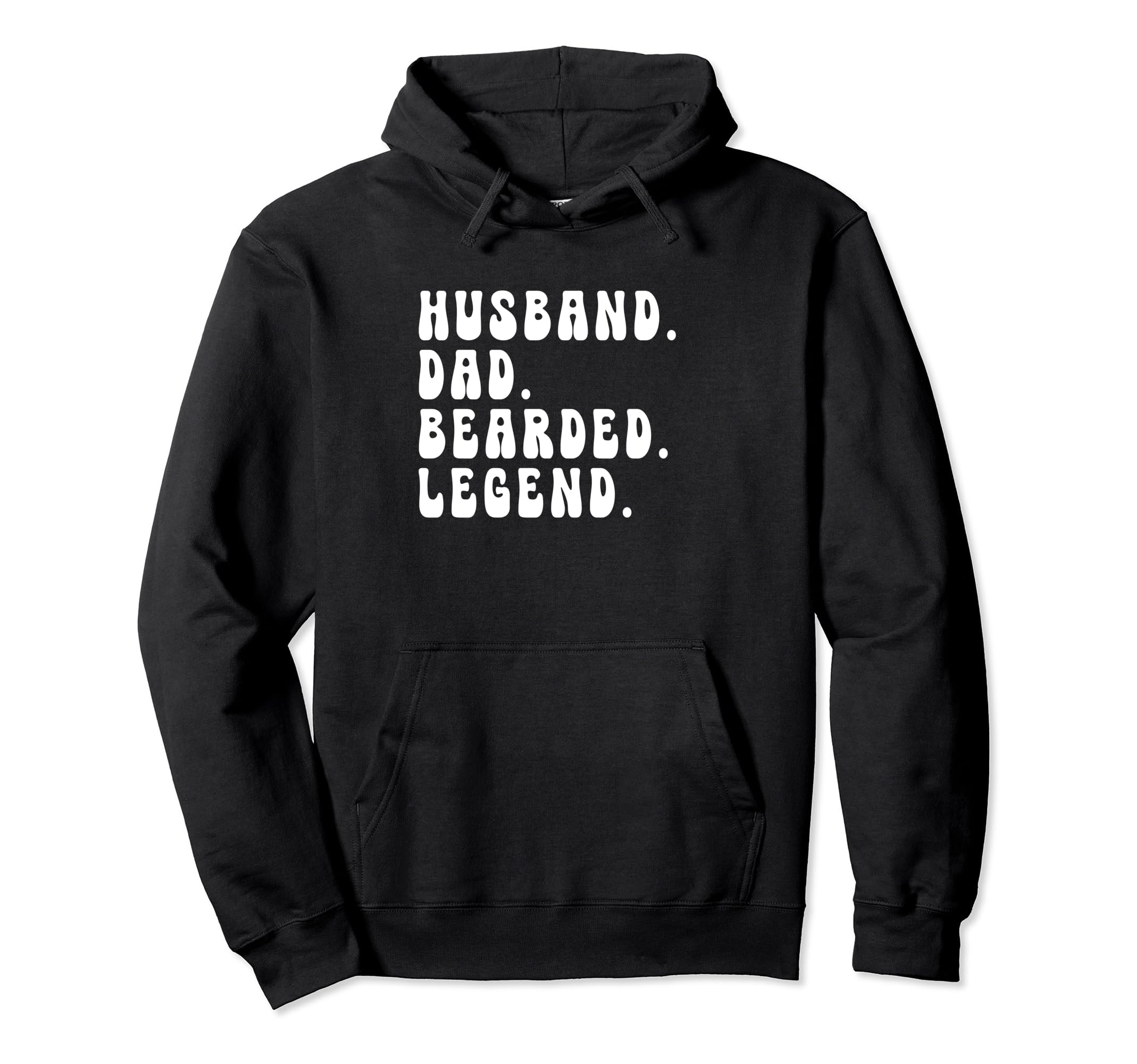 Husband Dad Bearded Legend Fathers Day 2024 Hoodie - Trendy Graphic Unisex - T-Shirt, Sweatshirt, Hoodie