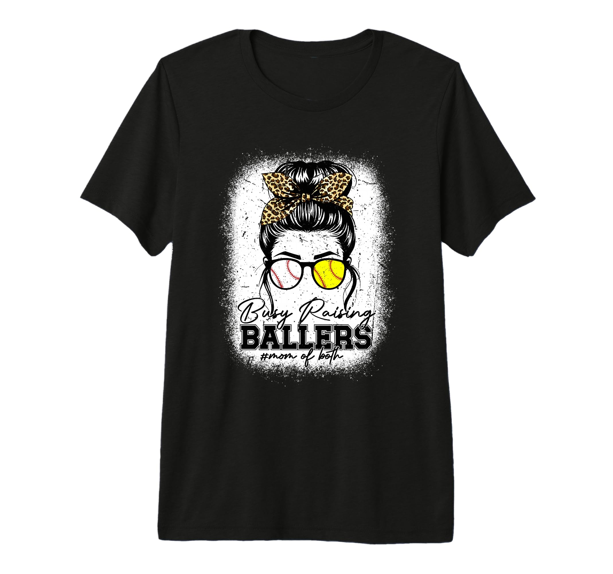 Busy Raising Ballers Baseball Softball T-Shirt - Trendy Graphic for Adults - T-Shirt, Sweatshirt, Hoodie