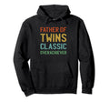 Father Twins Overachiever Funny Dad Hoodie - Trendy Graphic for Adults - T-Shirt, Sweatshirt, Hoodie