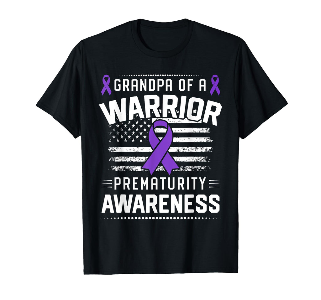 Grandpa Nicu Warrior Preemie T-Shirt - Streetwear Style for Adults - T-Shirt, Sweatshirt, Hoodie