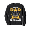 Proud Dad Class 2026 Graduate Senior Sweatshirt - Graphic Print Unisex - T-Shirt, Sweatshirt, Hoodie