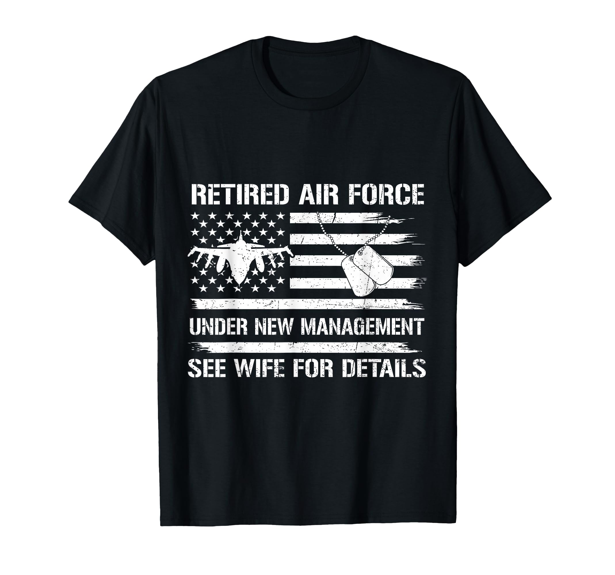 Funny Retired Air Force Veteran See T-Shirt - Trendy Graphic for Adults - T-Shirt, Sweatshirt, Hoodie
