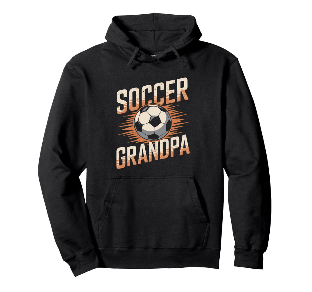 Soccer Grandpa Hoodie - Aesthetic Graphic for Adults - T-Shirt, Sweatshirt, Hoodie