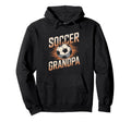 Soccer Grandpa Hoodie - Aesthetic Graphic for Adults - T-Shirt, Sweatshirt, Hoodie