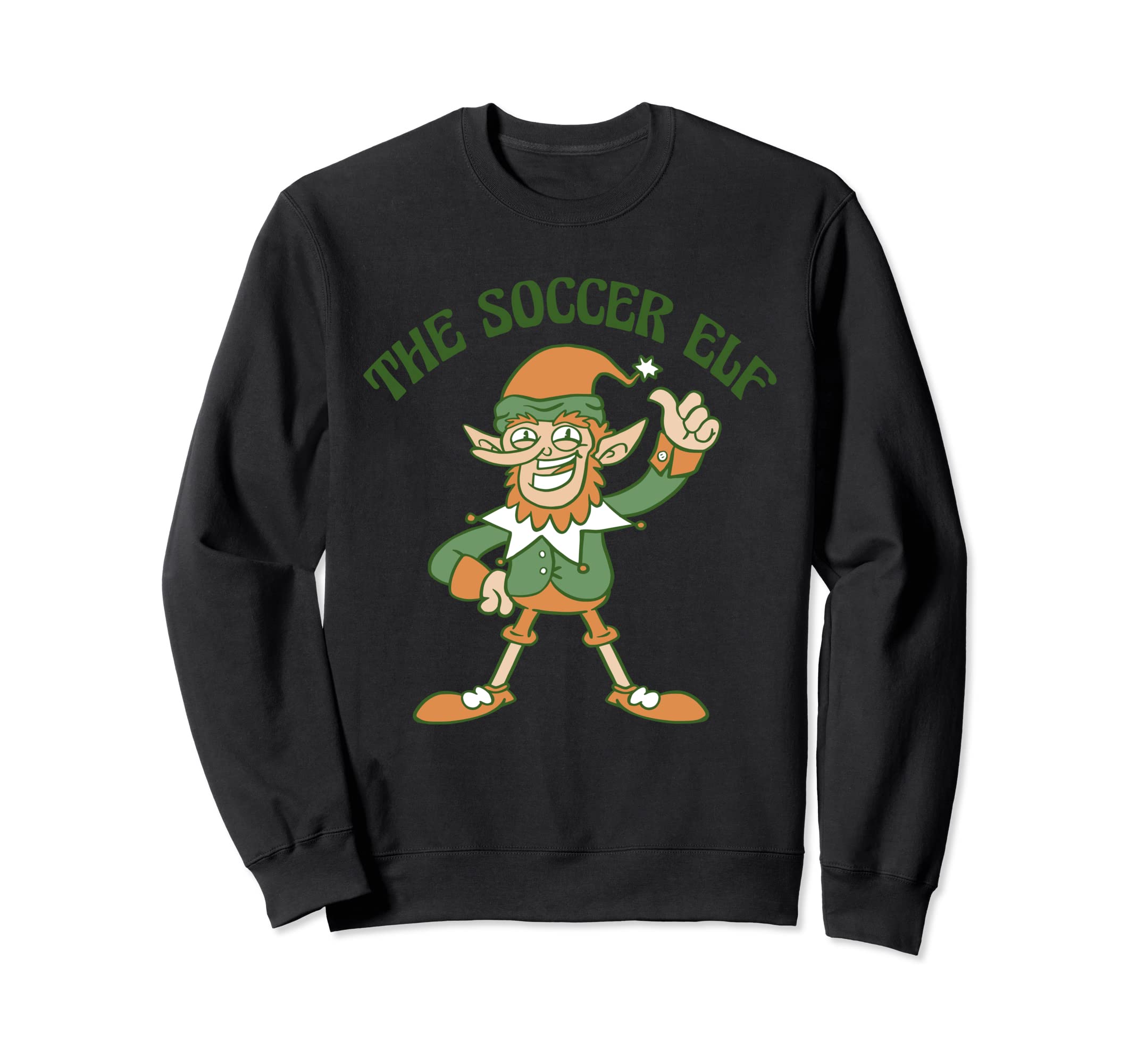 Soccer Elf Ugly Sweatshirt - Streetwear Style for Adults - T-Shirt, Sweatshirt, Hoodie