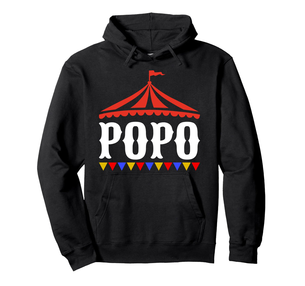 Circus Popo Birthday Carnival Family Hoodie - Novelty Apparel Unisex - T-Shirt, Sweatshirt, Hoodie