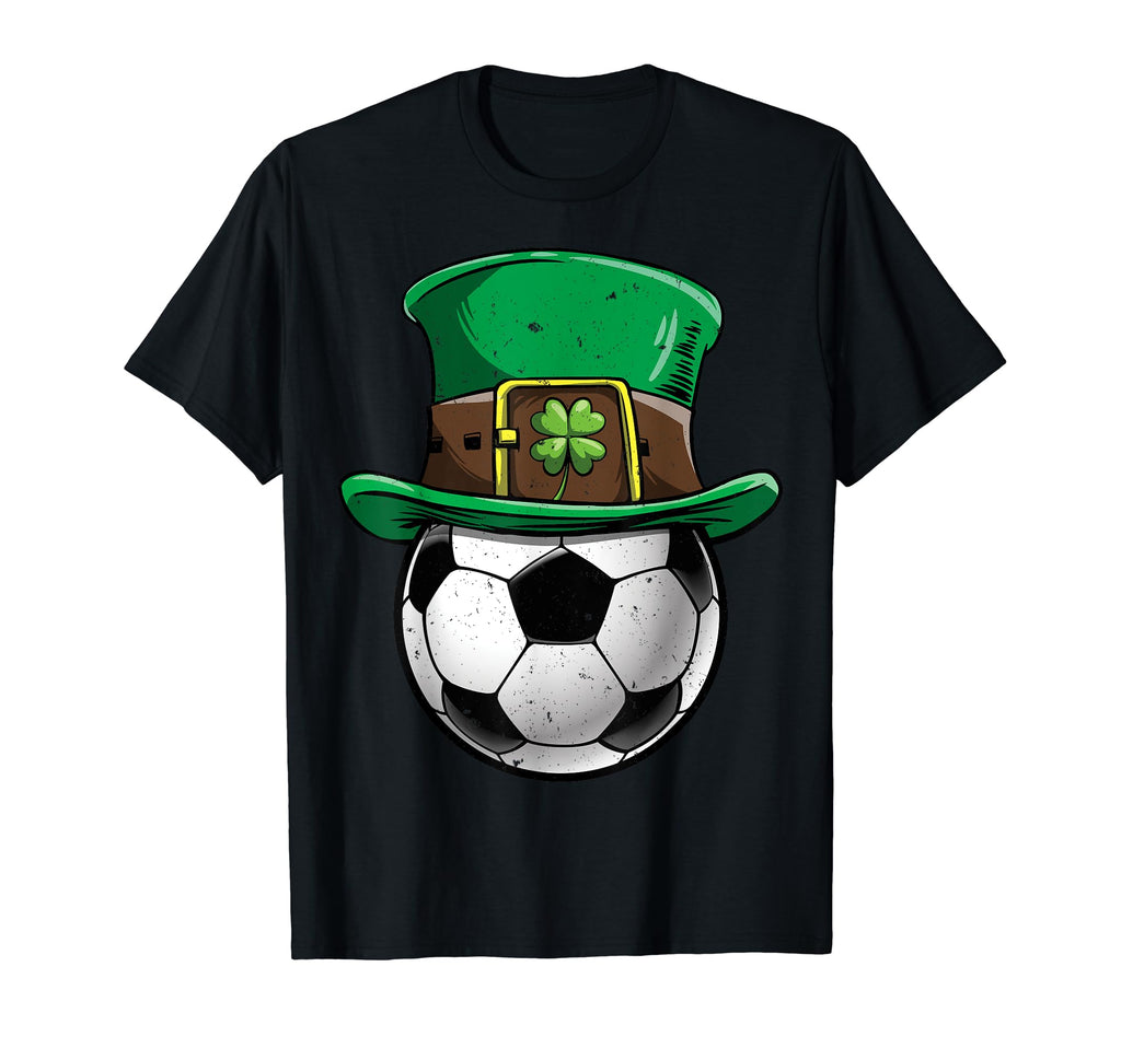 Soccer Ball Leprechaun St Patricks Day T-Shirt - Graphic Print Men Women - T-Shirt, Sweatshirt, Hoodie