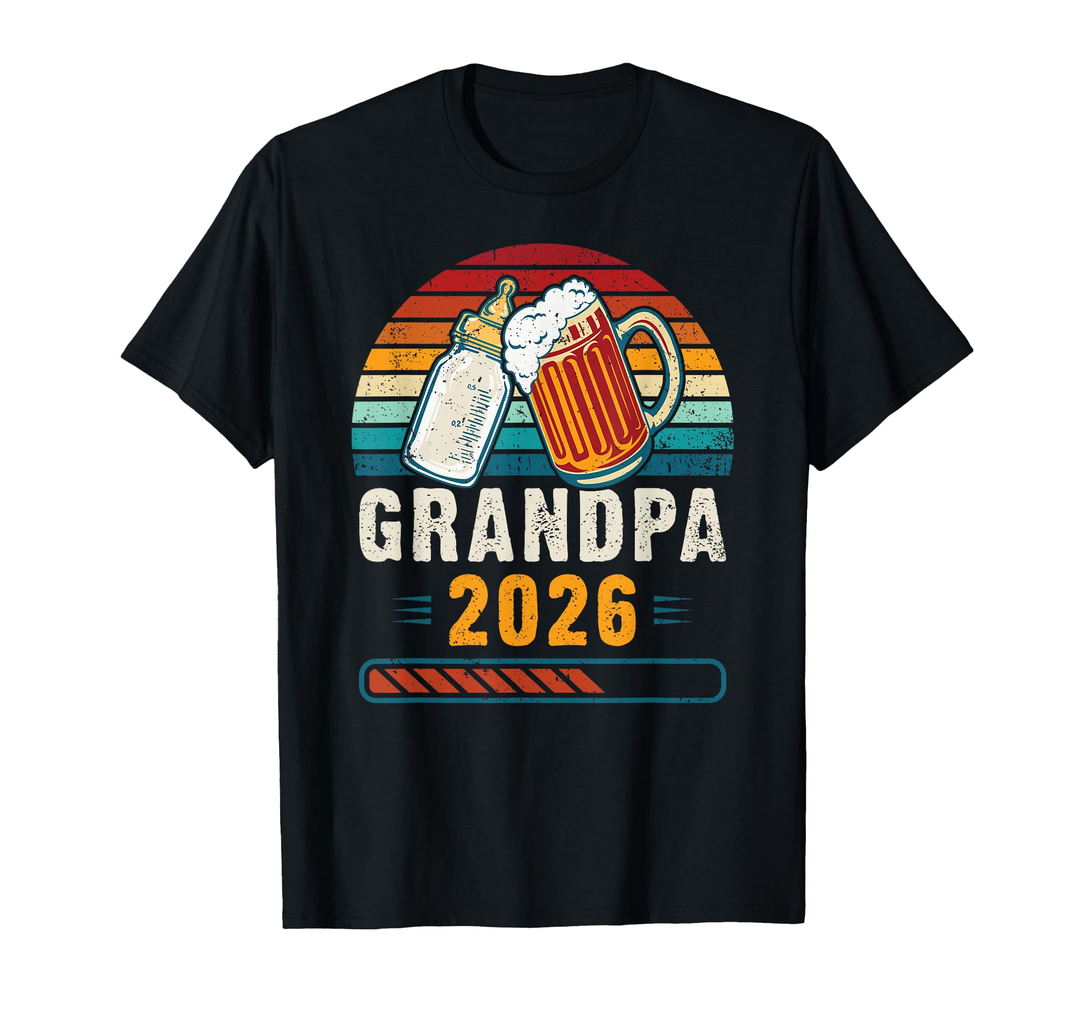 Grandpa 2026 Pregnancy Reveal T-Shirt - Fun Novelty Design Unisex - T-Shirt, Sweatshirt, Hoodie