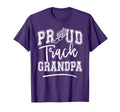 Proud Track Grandpa Funny College Track T-Shirt - Streetwear Style Unisex - T-Shirt, Sweatshirt, Hoodie