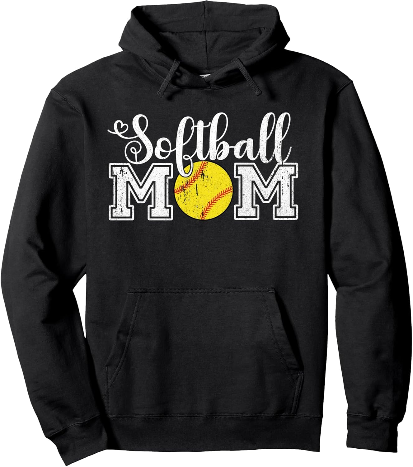 Softball Mom Mama For Women Retro Game Mothers Day - Adult & Kids T-Shirts, Sweatshirts & Hoodies apparel design preview 1