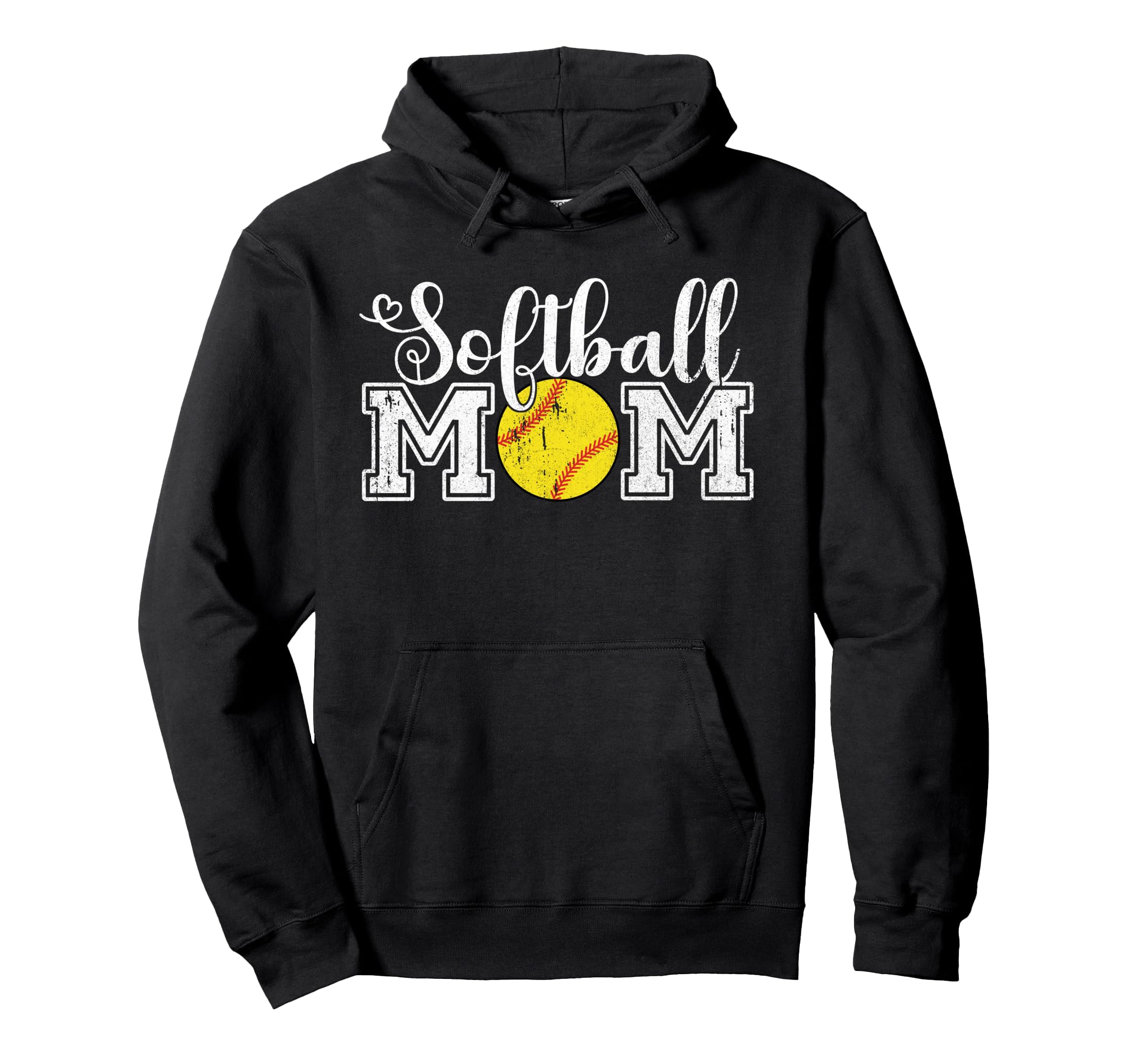 Softball Mom Softball Mama Game Mothers Hoodie - Unique Graphic for Adults - T-Shirt, Sweatshirt, Hoodie