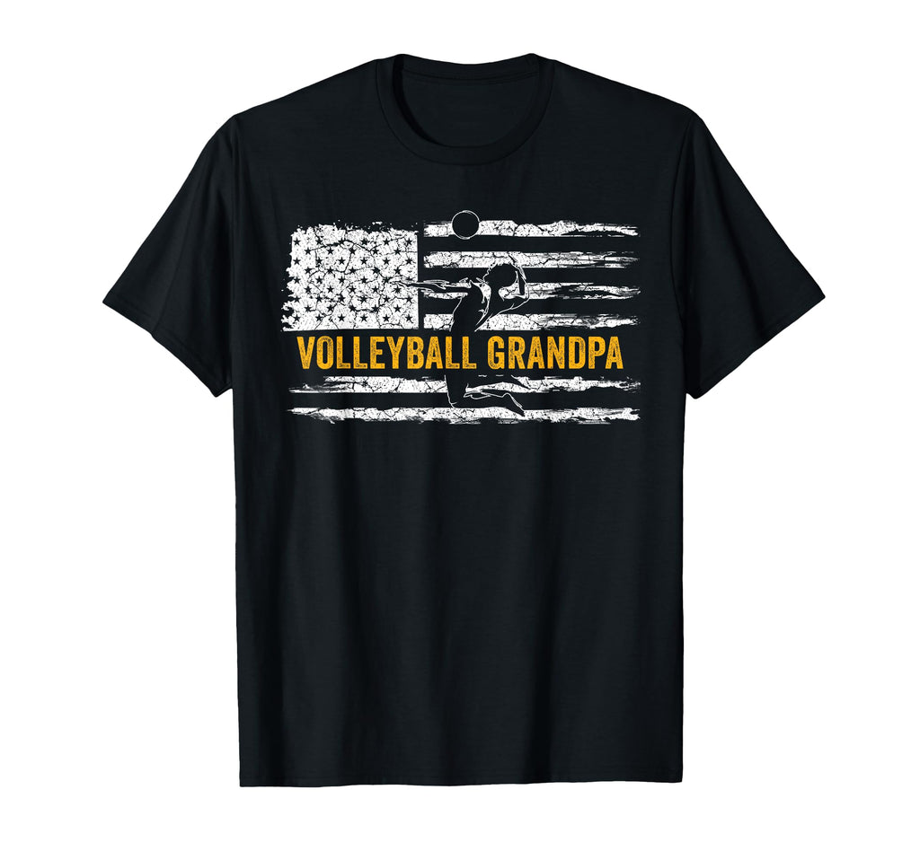 Us American Flag Proud Volleyball T-Shirt - Aesthetic Graphic Men Women - T-Shirt, Sweatshirt, Hoodie