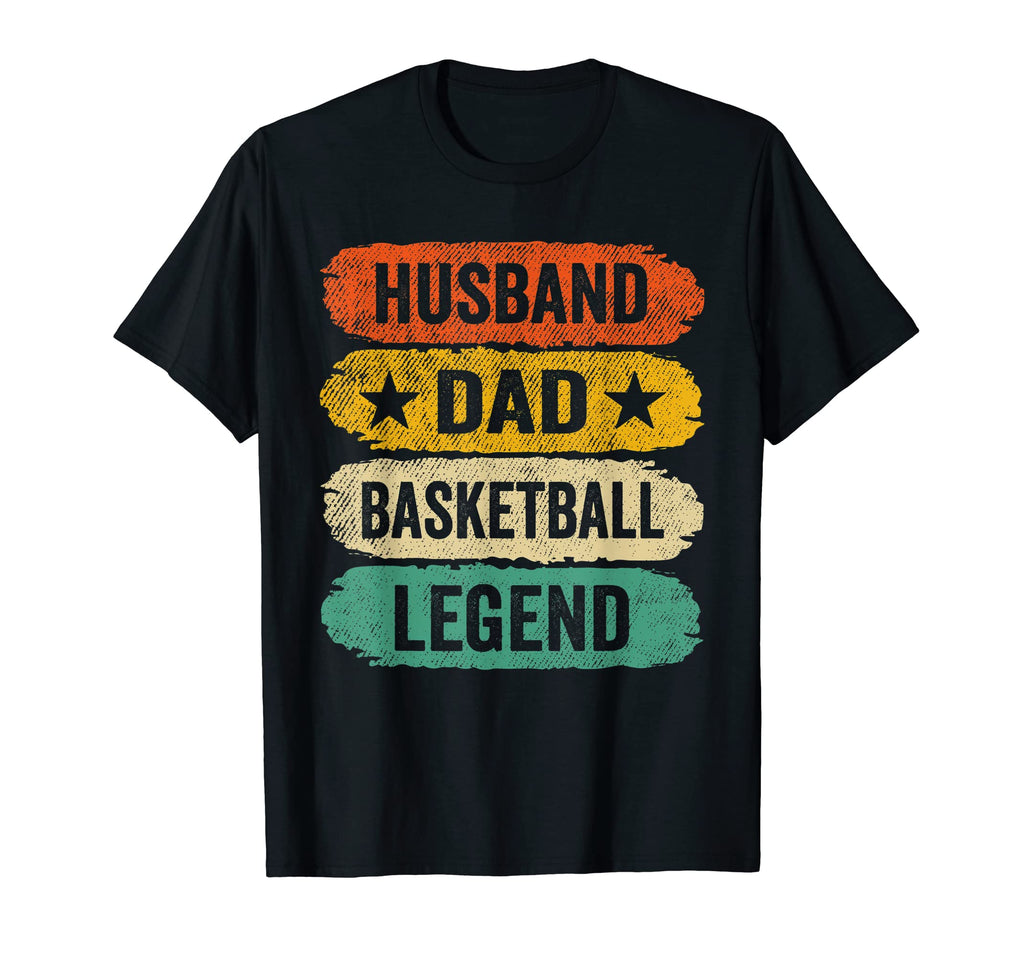 Mens Funny Basketball Husband Dad T-Shirt - Minimalist Print for Adults - T-Shirt, Sweatshirt, Hoodie