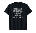 Funny T Shirts Dad Mom Sleep Nap Joke T-Shirt - Trendy Graphic for Adults - T-Shirt, Sweatshirt, Hoodie
