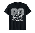 Go Cheer Rebels Sports Name Gifts T-Shirt - Unique Graphic for Adults - T-Shirt, Sweatshirt, Hoodie