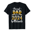 Proud Dad Class 2024 Graduate Senior T-Shirt - Minimalist Print for Adults - T-Shirt, Sweatshirt, Hoodie