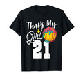 Thats My Softball 21 Number Mom Dad T-Shirt - Trendy Graphic for Adults - T-Shirt, Sweatshirt, Hoodie