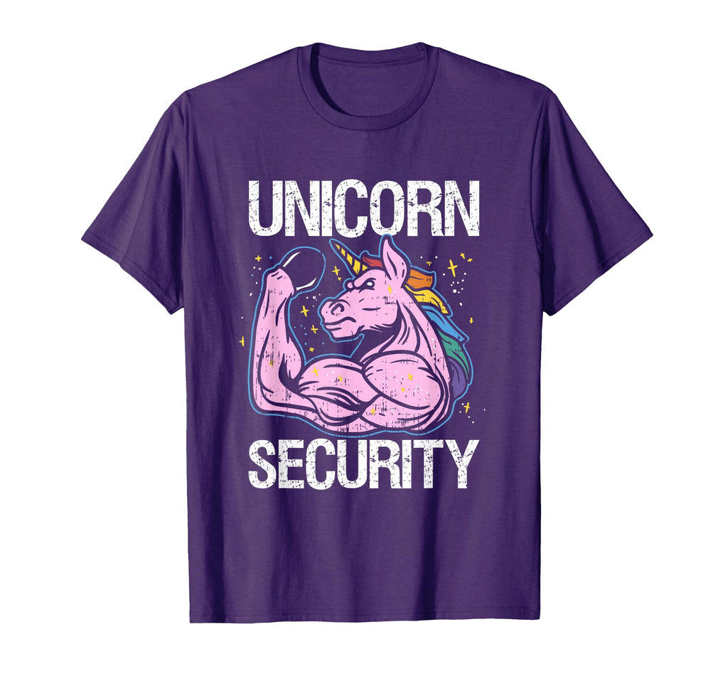 Unicorn Security Funny Costume Police T-Shirt - Unique Graphic Men Women - T-Shirt, Sweatshirt, Hoodie