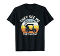 They See Me Rollin They Hatin T-Shirt - Fun Novelty Design for Adults - T-Shirt, Sweatshirt, Hoodie