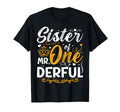 Sister Mr One Derful Party Matching T-Shirt - Custom Art Print for Adults - T-Shirt, Sweatshirt, Hoodie