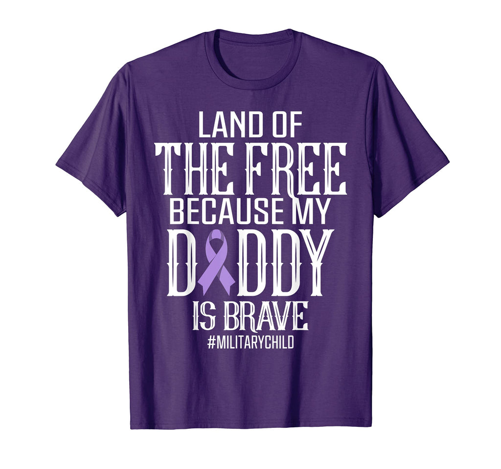 Military Child Month Purple Up T-Shirt - Fun Novelty Design for Adults - T-Shirt, Sweatshirt, Hoodie