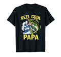 Reel Papa Fishing Fathers Day Papa T-Shirt - Fun Novelty Design Unisex - T-Shirt, Sweatshirt, Hoodie