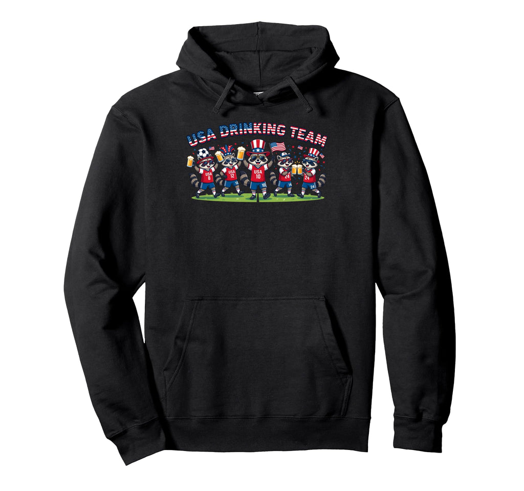 Usa Raccoon Soccer Tournament 2016 Hoodie - Unique Graphic for Adults - T-Shirt, Sweatshirt, Hoodie