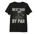 Us Camouflage Flag Best Dad Par T-Shirt - Fun Novelty Design for Adults - T-Shirt, Sweatshirt, Hoodie