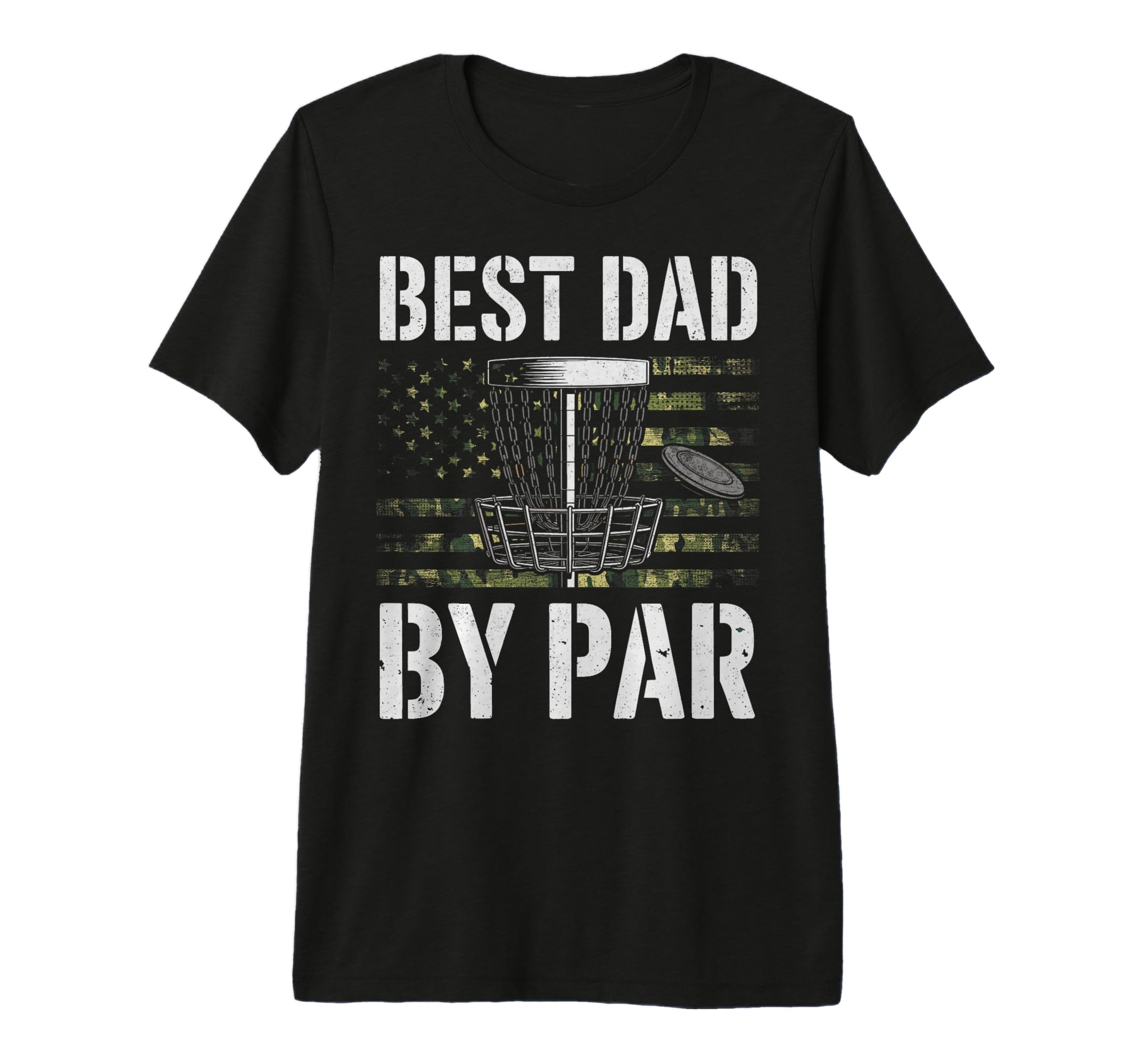 Us Camouflage Flag Best Dad Par T-Shirt - Fun Novelty Design for Adults - T-Shirt, Sweatshirt, Hoodie
