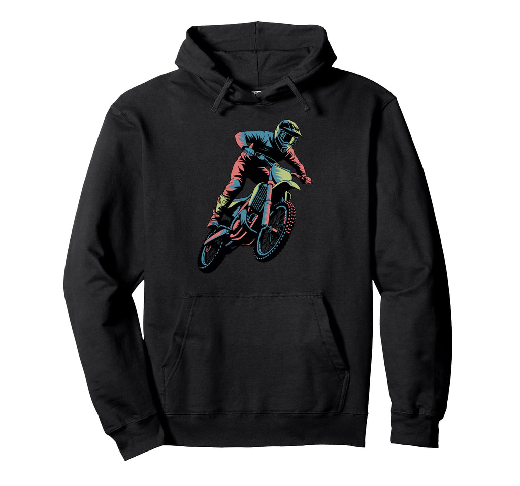 Funny Dirt Bike Off Road Motorcycle Hoodie - Novelty Apparel Men Women - T-Shirt, Sweatshirt, Hoodie