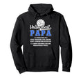 Volleyball Papa Definition Papa Hoodie - Casual Everyday Wear Men Women - T-Shirt, Sweatshirt, Hoodie