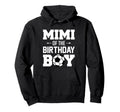 Mimi Birthday Funny Soccer Family Matching Hoodie - Unique Graphic Unisex - T-Shirt, Sweatshirt, Hoodie