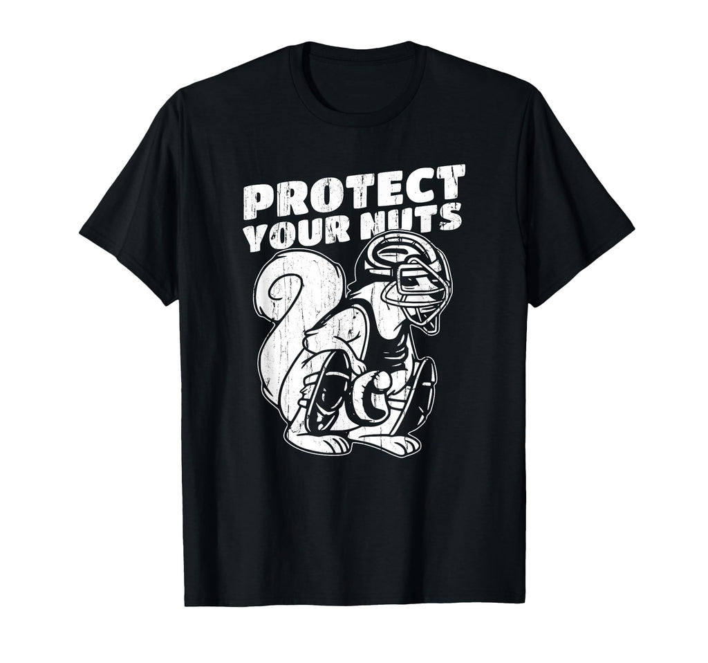 Catcher Mom Protect Your Nuts Funny T-Shirt - Aesthetic Graphic for Adults - T-Shirt, Sweatshirt, Hoodie